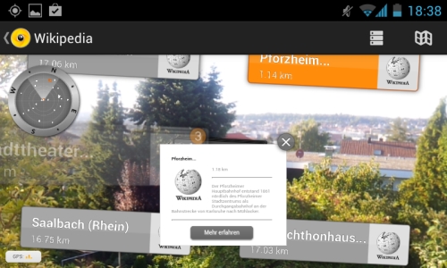 Augmented Reality in der Geo-Recherche